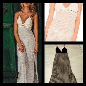 POEMA Havana dress in black